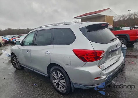 2017 Nissan Pathfinder S из США, поврежденный, VIN 5N1DR2MM0HC902198